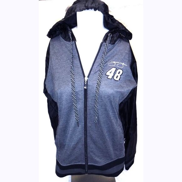 Chase Authentics Nascar #48 Sgn gray jacket - Picture 1 of 4